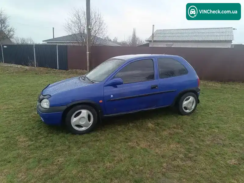 Opel Corsa 1998, фото з оголошення 2 з 13, VIN W0L0SBF08W6108664