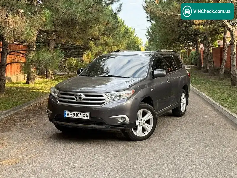Toyota Highlander 2012, фото з оголошення 1 з 19, VIN JTEES42A302202568