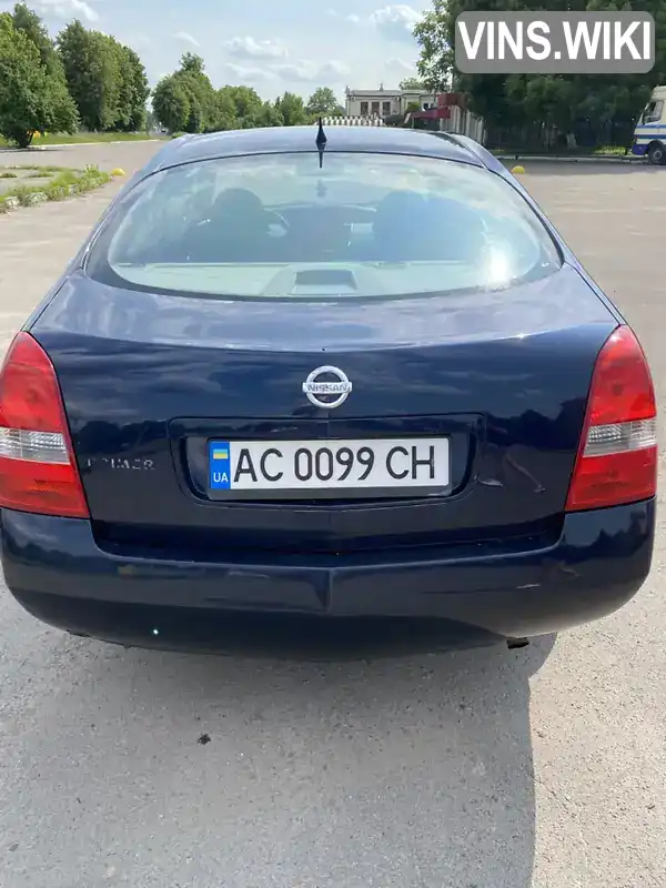 Nissan Primera 2002, фото з оголошення 2 з 13, VIN SJNBCAP12U0040608