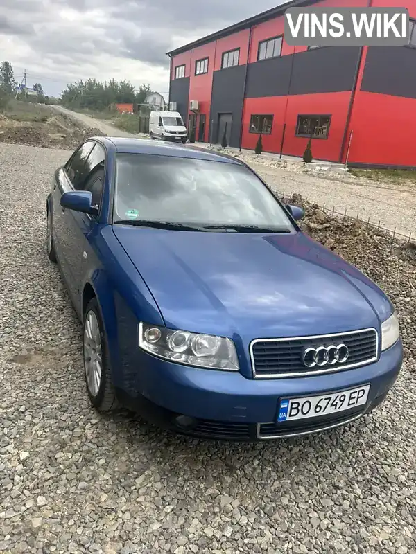 Audi A4 2002, фото з оголошення 1 з 21, VIN WAUZZZ8E63A018693