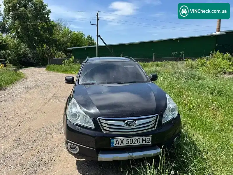 Subaru Outback 2010, фото з оголошення 1 з 10, VIN JF1BR9L95BG046289