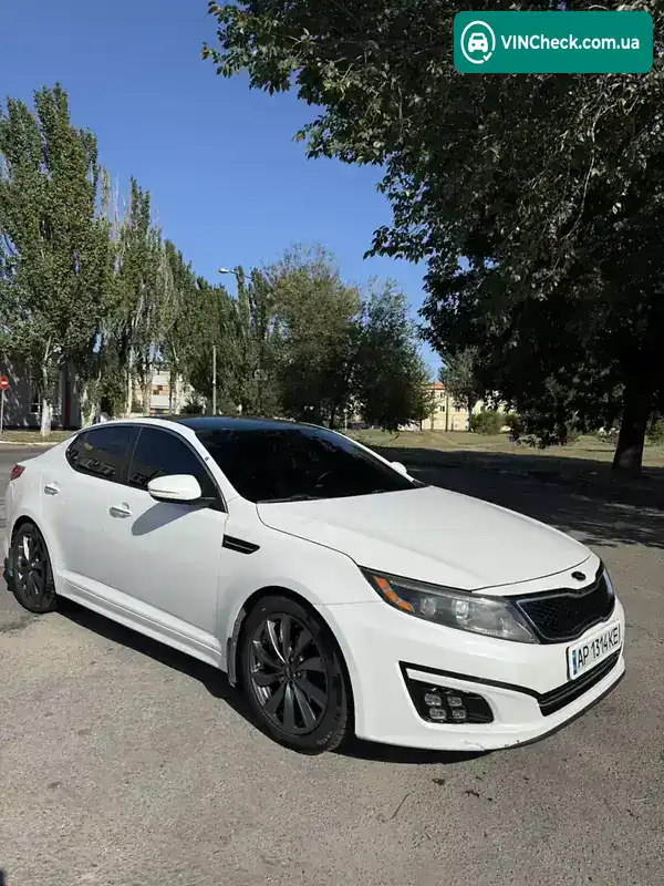 Kia Optima 2014, фото з оголошення 1 з 15, VIN 5XXGR4A76FG374580