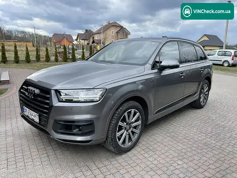 Audi Q7 2017, фото з оголошення 2 з 20, VIN WA1LAAF75HD045874