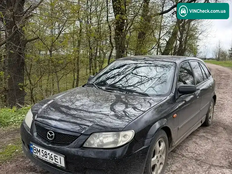 Mazda 323 2001, фото з оголошення 1 з 10, VIN JMZBJ14R221455520