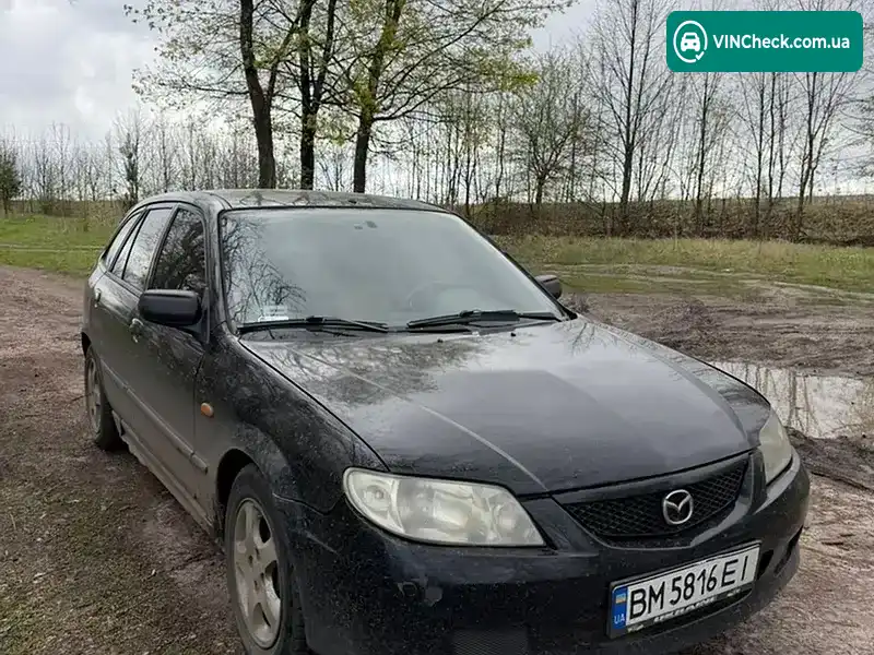Mazda 323 2001, фото з оголошення 2 з 10, VIN JMZBJ14R221455520