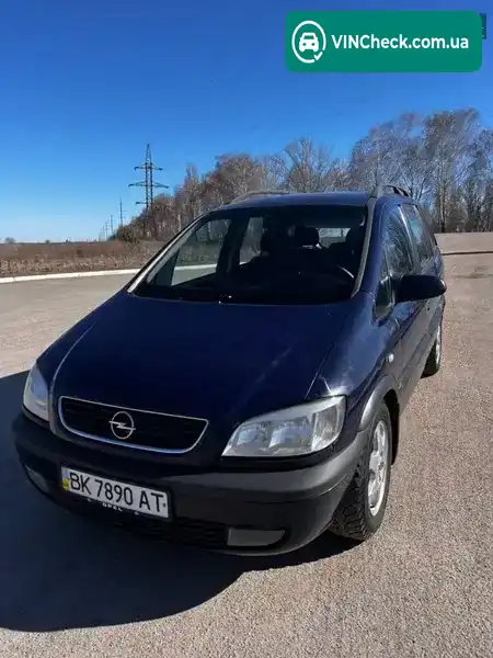 Opel Zafira 2000, фото з оголошення 1 з 15, VIN W0L0TGF75Y2306085