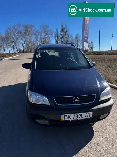 Opel Zafira 2000, фото з оголошення 2 з 15, VIN W0L0TGF75Y2306085