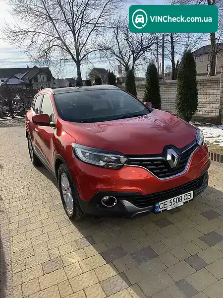 Renault Kadjar 2016, фото з оголошення 1 з 20, VIN VF1RFE00354871458