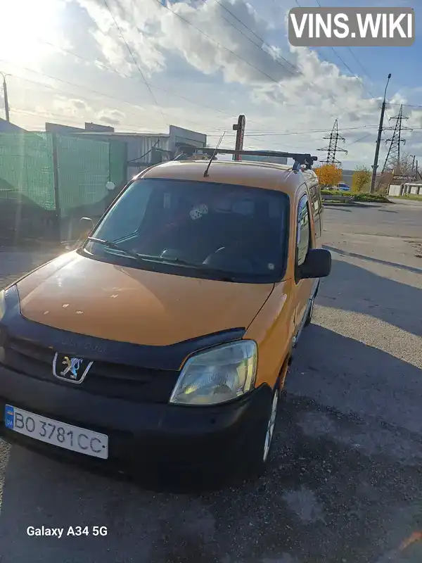 Peugeot Partner 2006, фото з оголошення 2 з 20, VIN VF3GCWJYB96165967