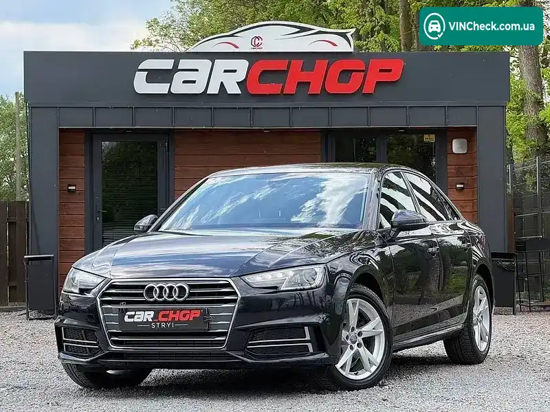 Audi A4 2018, фото з оголошення 2 з 21, VIN WAUKMAF43JA217063