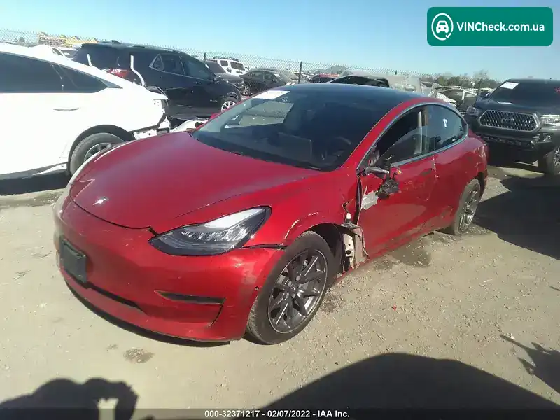 Tesla Model 3 2020, фото з оголошення 1 з 11, VIN 5YJ3E1EA7LF706636