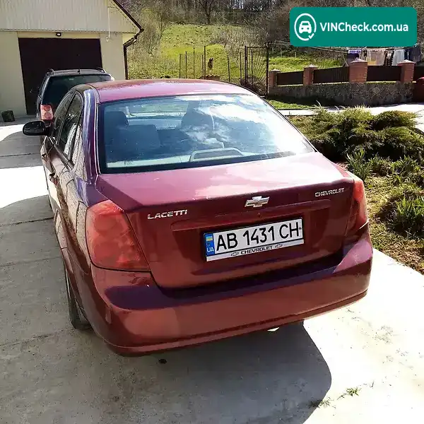 Chevrolet Lacetti 2004, фото з оголошення 2 з 10, VIN Y6DNA193E5K113408