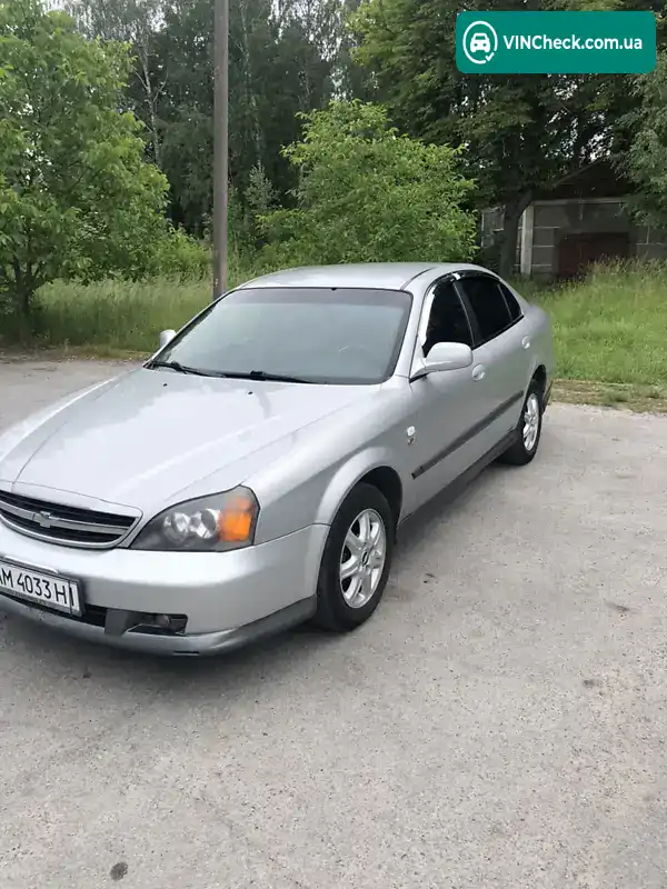 Chevrolet Evanda 2005, фото з оголошення 2 з 10, VIN Y6DLF69ZE6B187965