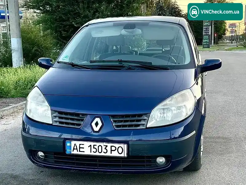 Renault Scenic 2004, фото з оголошення 2 з 12, VIN VF1JM0J0H32452384
