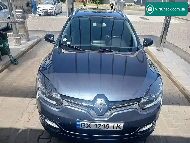 Renault Megane 2016, фото з оголошення 2 з 17, VIN VF1KZ030H55788595