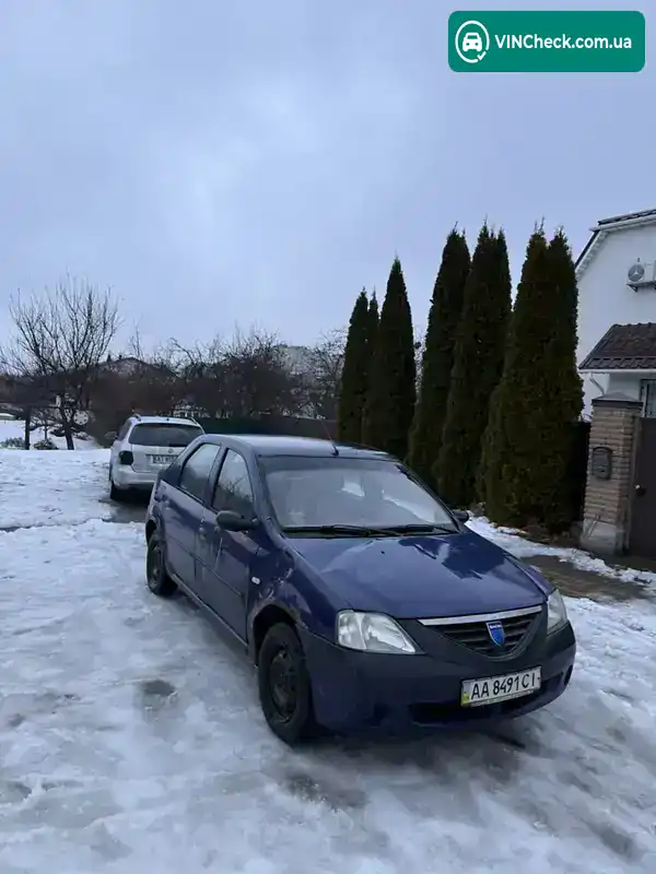 Dacia Logan 2006, фото з оголошення 1 з 14, VIN UU1LSDAHH36877898