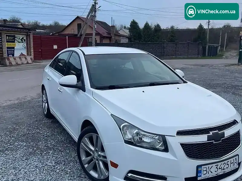 Chevrolet Cruze 2011, фото з оголошення 1 з 7, VIN 1G1PH5SC0C7233456