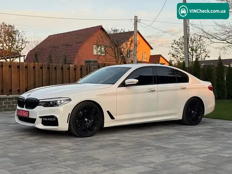 BMW 5 Series 2017, фото з оголошення 1 з 20, VIN WBAJA5C35HG896946