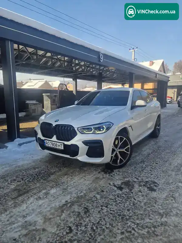 BMW X6 2023, фото з оголошення 1 з 21, VIN WBAGT610109R36581