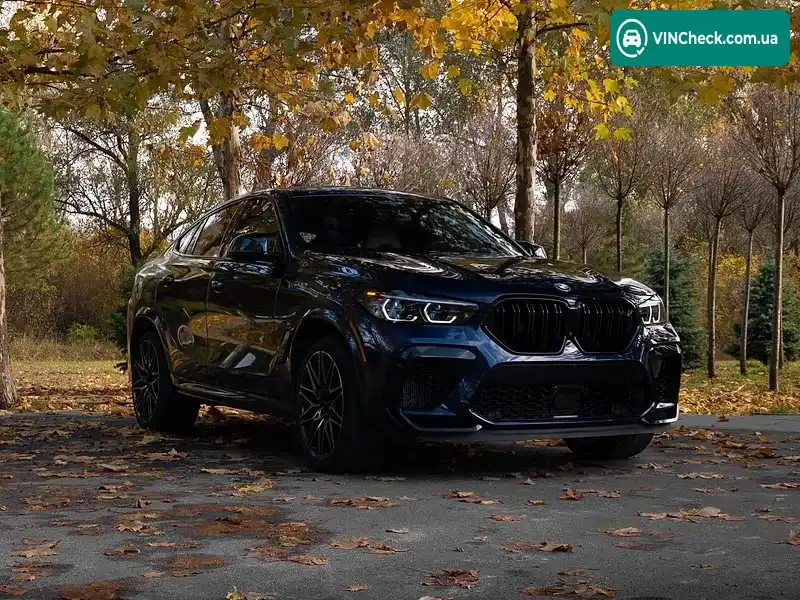 BMW X6 M 2022, фото з оголошення 2 з 15, VIN 5YMCY0C07N9L80563