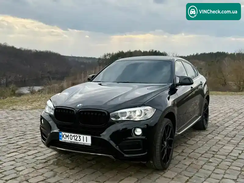 BMW X6 2017, фото з оголошення 1 з 21, VIN 5UXKU2C56H0N85063