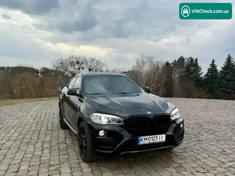 BMW X6 2017, фото з оголошення 2 з 21, VIN 5UXKU2C56H0N85063