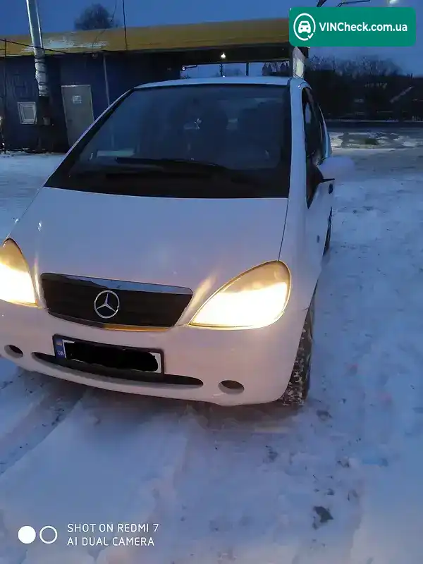 Mercedes-Benz A-Class 2000, фото з оголошення 2 з 8, VIN WDB1680311J141370