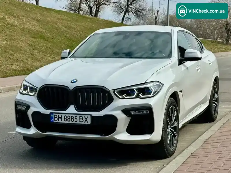 BMW X6 2021, фото з оголошення 1 з 21, VIN WBAGT210109H08043