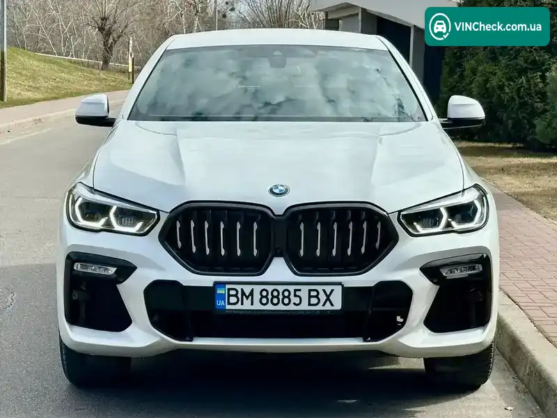 BMW X6 2021, фото з оголошення 2 з 21, VIN WBAGT210109H08043