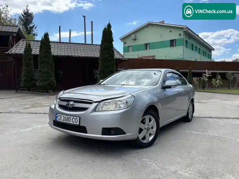 Chevrolet Epica 2007, фото з оголошення 1 з 21, VIN KL1LF69KE7B035139