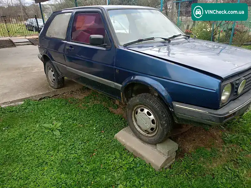 Volkswagen Golf 1990, фото з оголошення 2 з 5, VIN WVWZZZ1GZLB068448