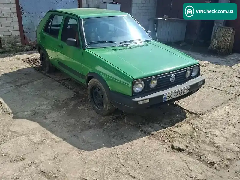 Volkswagen Golf 1990, фото з оголошення 1 з 18, VIN WVWZZZ1GZLW392072