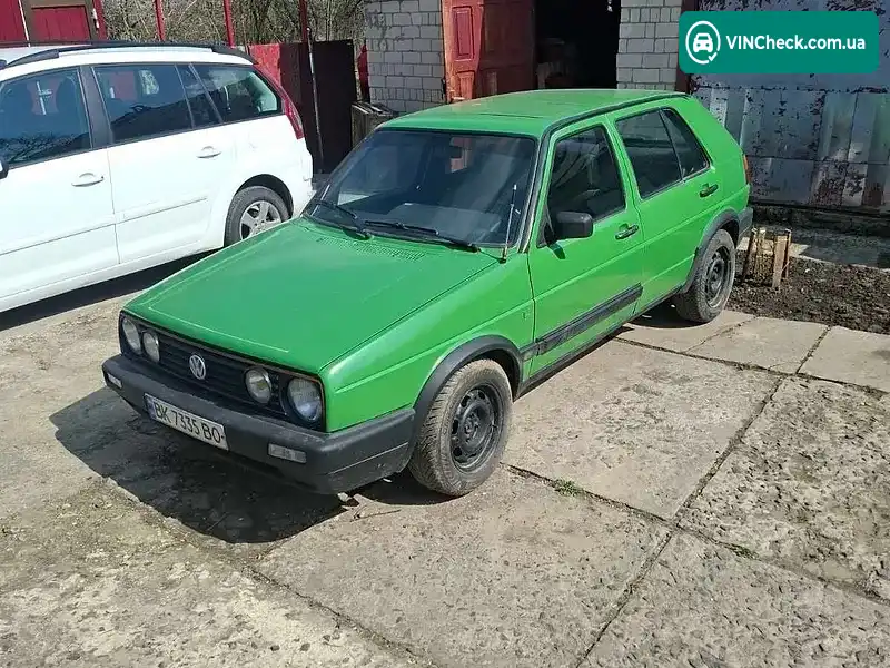 Volkswagen Golf 1990, фото з оголошення 2 з 18, VIN WVWZZZ1GZLW392072