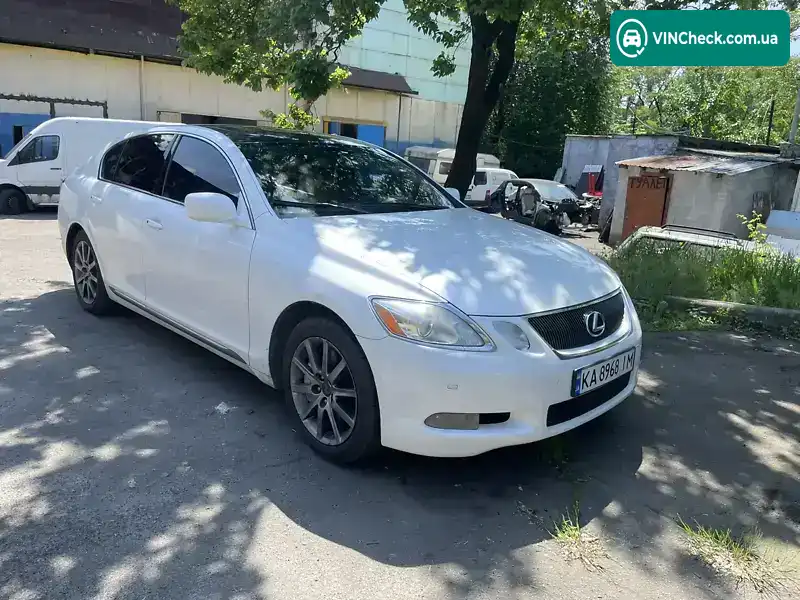 Lexus GS 2007, фото з оголошення 1 з 4, VIN JTHCE96S770008888