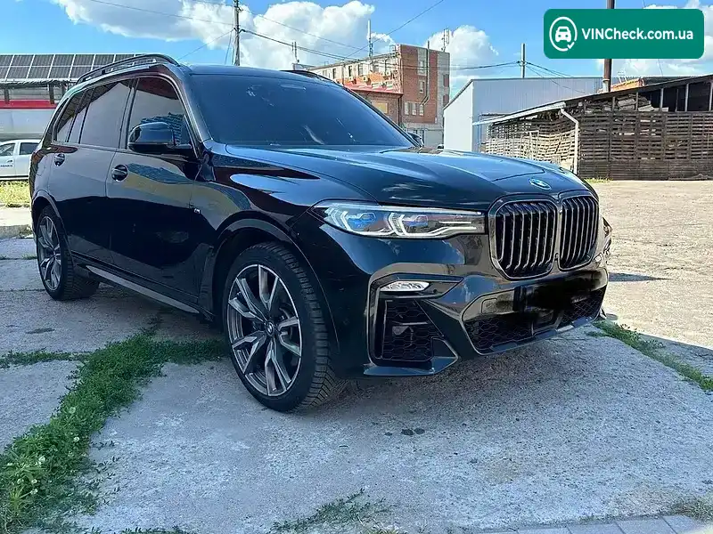 BMW X7 2022, фото з оголошення 2 з 21, VIN WBACW010709L42760