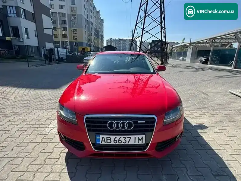 Audi A4 2010, фото з оголошення 1 з 16, VIN WAUZZZ8K1BN011065