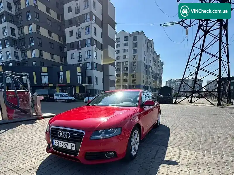 Audi A4 2010, фото з оголошення 2 з 16, VIN WAUZZZ8K1BN011065