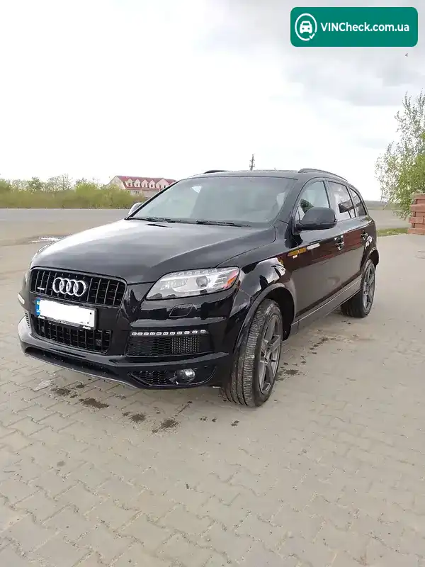 Audi Q7 2013, фото з оголошення 2 з 10, VIN WA1WMAFE6ED007021