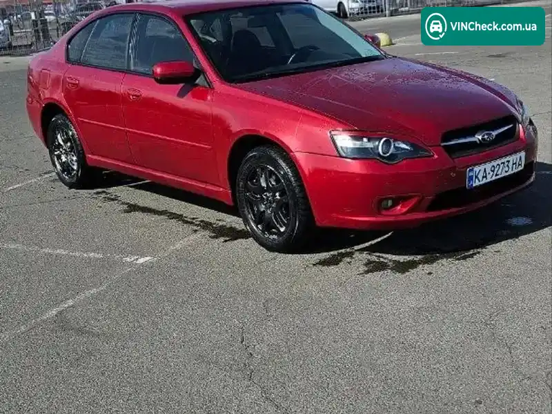 Subaru Legacy 2004, фото з оголошення 1 з 9, VIN JF1BL96M44H005391