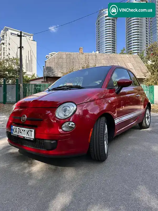 Fiat 500 2012, фото з оголошення 1 з 20, VIN 3C3CFFAR6CT360638
