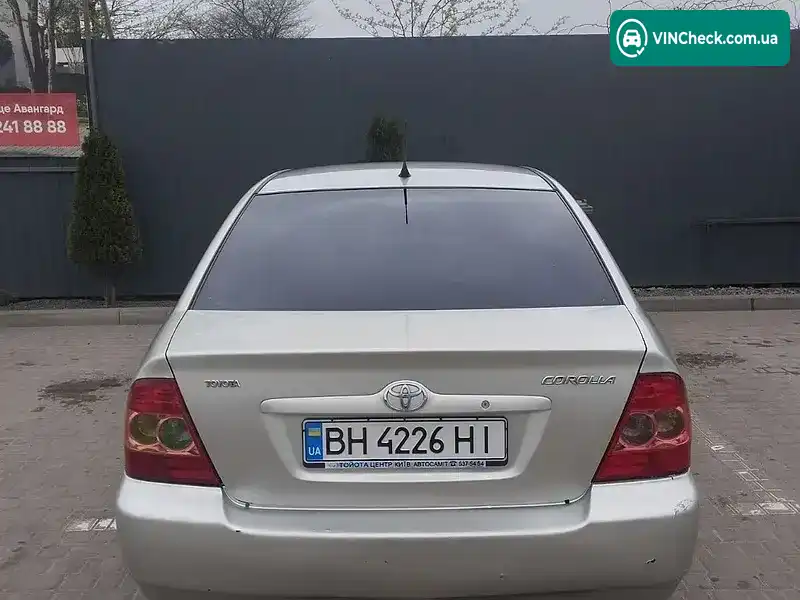 Toyota Corolla 2005, фото з оголошення 2 з 20, VIN JTDBZ20E700134719