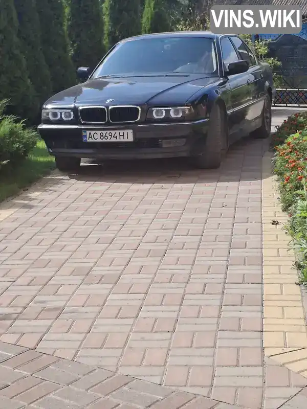 BMW 7 Series 1999, фото з оголошення 1 з 12, VIN WBAGE41020DN19241