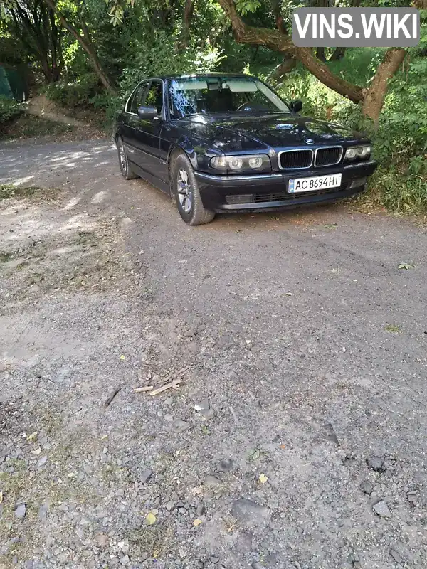 BMW 7 Series 1999, фото з оголошення 2 з 12, VIN WBAGE41020DN19241