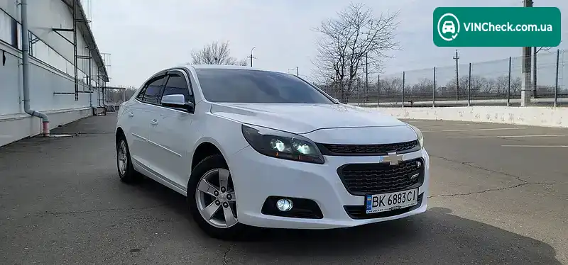 Chevrolet Malibu 2014, фото з оголошення 2 з 17, VIN 1G11B5SL3FF140786