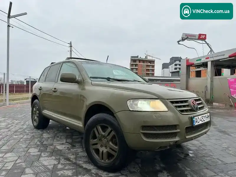 Volkswagen Touareg 2004, фото з оголошення 1 з 16, VIN WVGZZZ7LZ4D085737