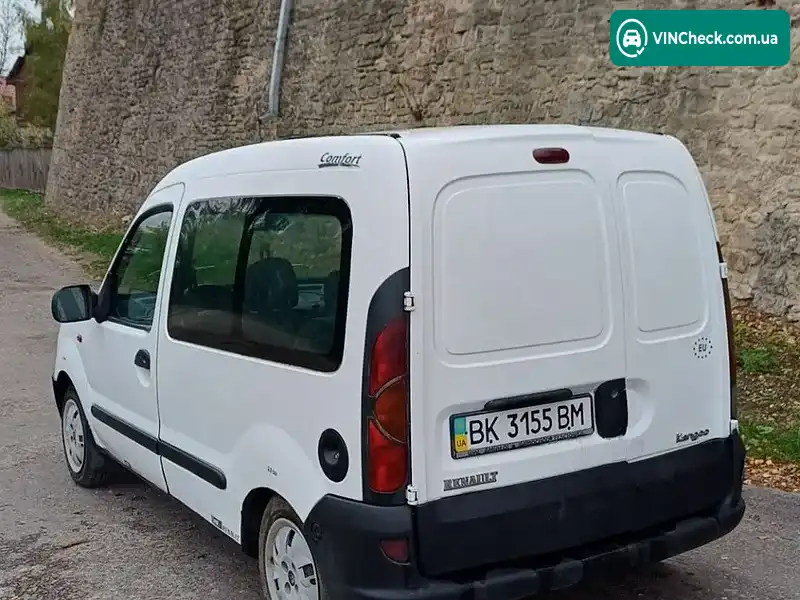 Renault Kangoo 2001, фото з оголошення 2 з 9, VIN VF1FC0VAF24357494