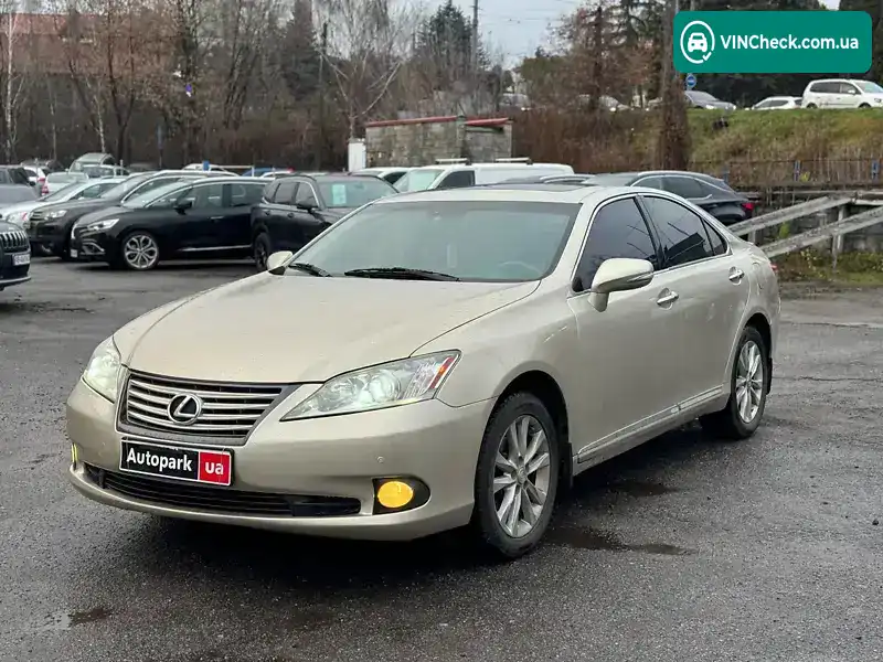 Lexus ES 2009, фото з оголошення 1 з 21, VIN JTHBK1EG9A2353095