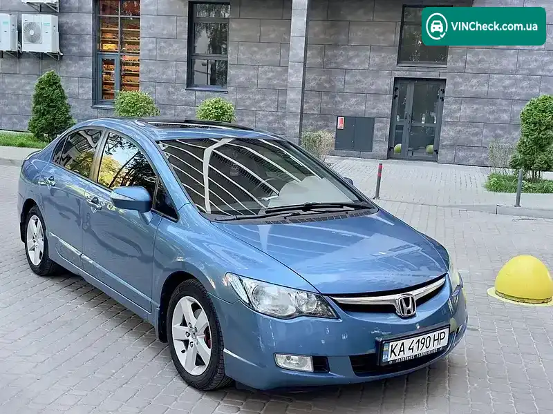 Honda Civic 2008, фото з оголошення 1 з 56, VIN NLAFD76708W061468
