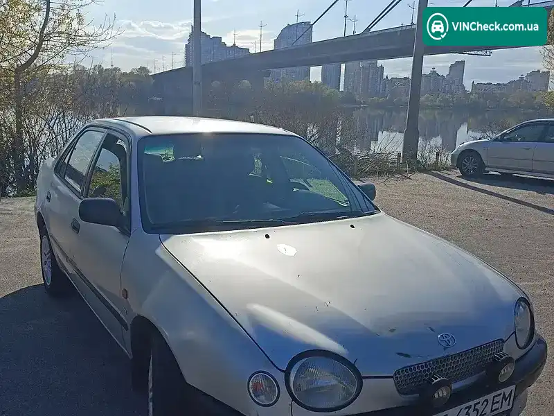 Toyota Corolla 1999, фото з оголошення 2 з 9, VIN JT153AEB103041808