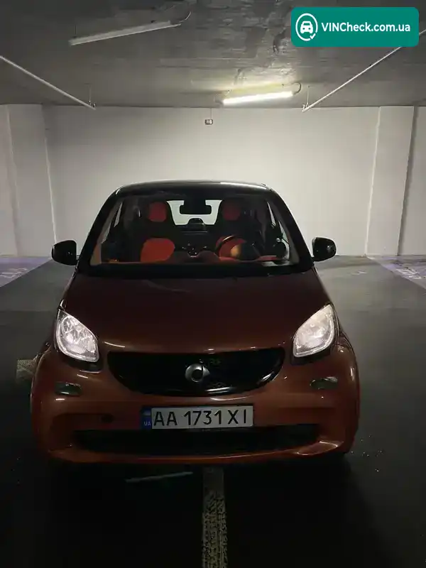 Smart Fortwo 2016, фото з оголошення 1 з 12, VIN WMEFJ5DA9GK054954